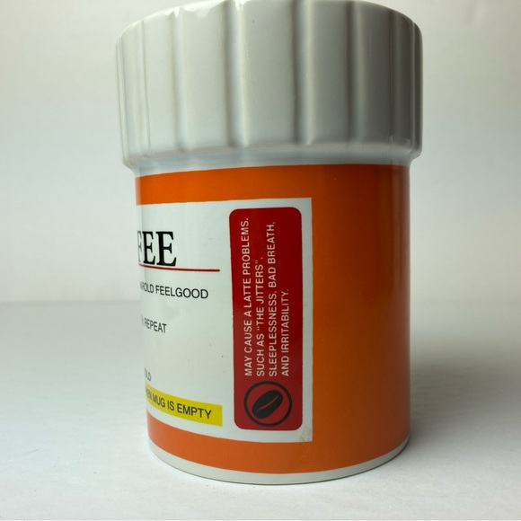 Coffee Mug - Big Mouth Toys The Prescription Pill Bottle Mug - 12 Oz. #muglife - Picture 3 of 9